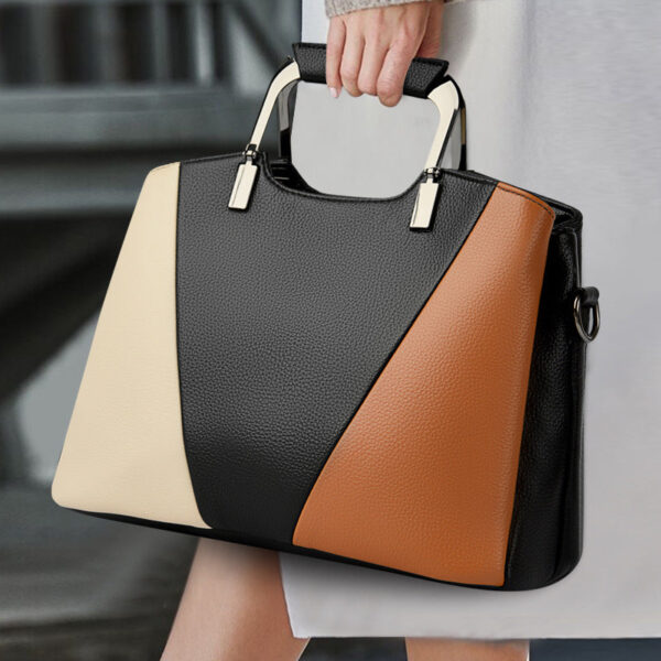 Women's Contrast Bags Trend Handbags Fashion Versatile Shoulder Bags Crossbody Bags 2025 New Women's Bags