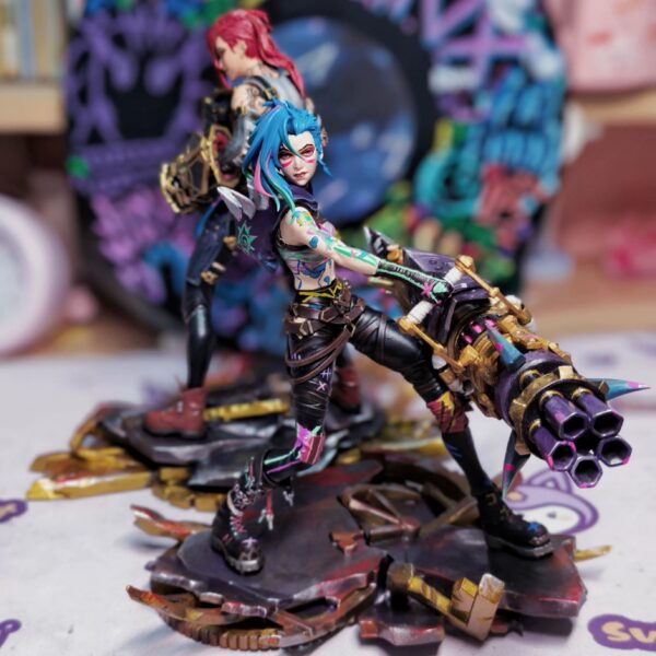 Jinx Figure Wei Figure Battle of the Twin Cities Jinx and Wei Figure Statue Boutique