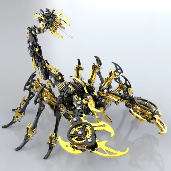 Birthday gift for friend boy DIY handmade creative stainless steel scorpion toy junior high school New Year's Day