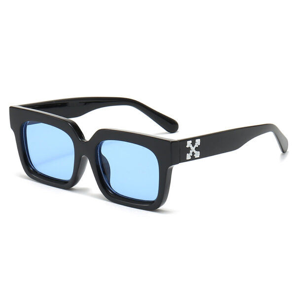European and American fashion large-frame sunglasses square retro versatile sunglasses UV-proof sunshade glasses