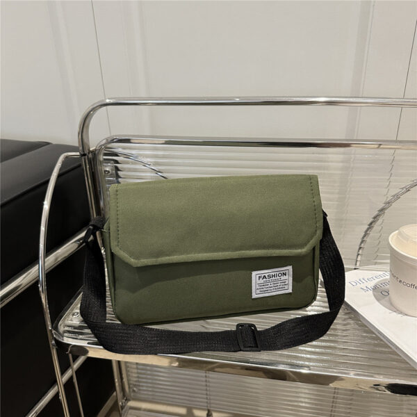 New stylish and simple Oxford cloth bag, male and female couples shoulder crossbody shoulder bag, commuter small square bag