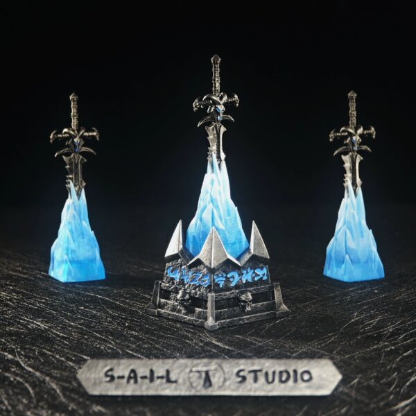 World of Warcraft Peripheral Original Keycap Frost Sorrow Personality Creative Gift Peripheral Art Keyboard Cap